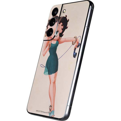 Betty Boop On the Phone Galaxy S22 Skin